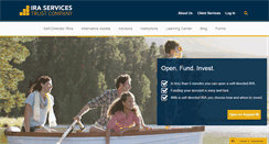Desktop Screenshot of iraservices.com